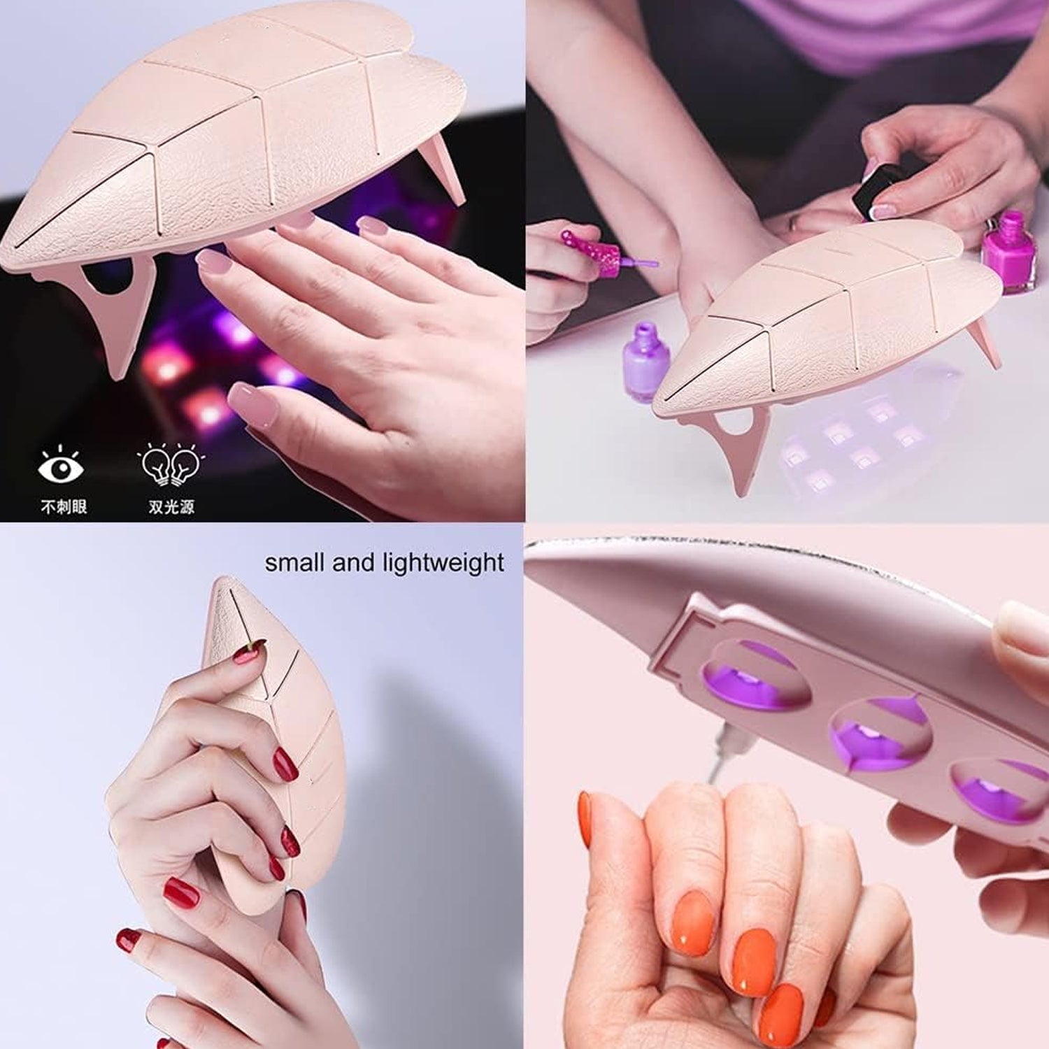 12914 Mini Nail Lamp 6w 6 Led UV Nail Dryer with USB Cable for Gel Nail Polish Nail Art Tools for Starters Home DIY Professionals Salon Manicure (1 Pc) 12914 Mini Nail Lamp 6w 6 Led UV Nail Dryer with USB Cable for Gel Nail Polish Nail Art Tools for Starters Home DIY Professionals Salon Manicure (1 Pc)